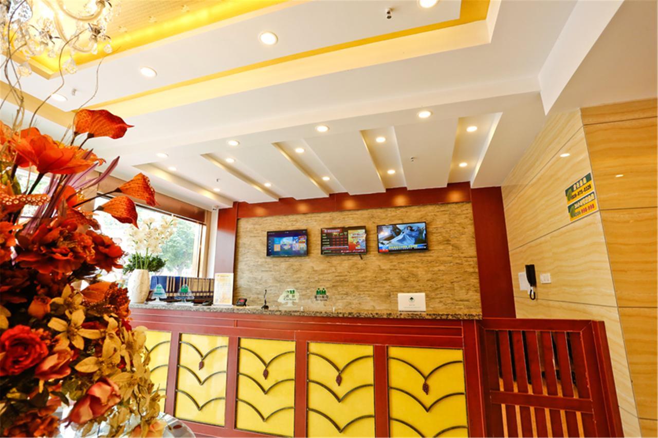 Greentree Inn Jiangsu Yancheng West Bus Station Business Hotel Exterior photo